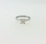 Princess-Cut Diamond Solitaire