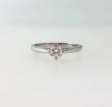 Classic White Gold Diamond Solitaire