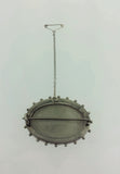 Victorian Handmade Silver & Two-Coloured Gold Brooch